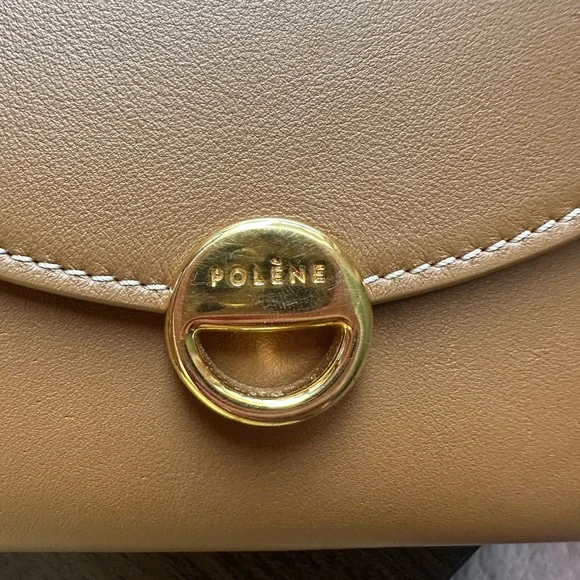 Polene Tan Leather wallet - Picture 7 of 8